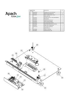 Деталировка Apach Cook Line AV04D