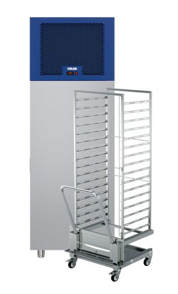 Шкаф шоковой заморозки и охлаждения Polair CRT20T-L с тележкой