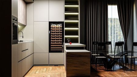 Шкаф винный Meyvel MV66-KBB1