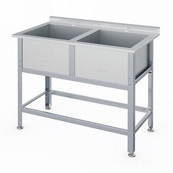 Ванна моечная Атеси ВСМ-Б-2.600-1-02 (ВМ-2/600 с бортом)