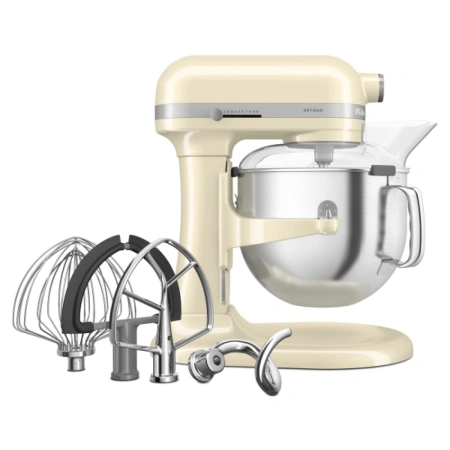 Миксер планетарный KitchenAid Artisan 5KSM70SHXEAC 6.7 л кремовый