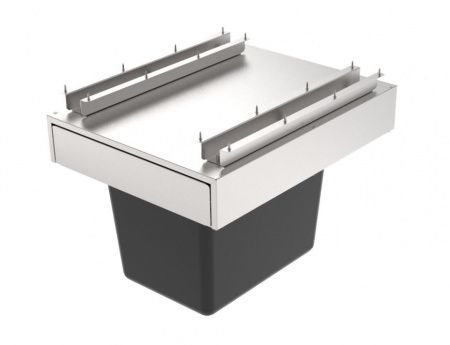 Урна подвесная выдвижная Kayman УП-1-А