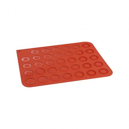 Коврик силиконовый Martellato 30TM3001R Macaron 30х40см d40мм 30 ячеек