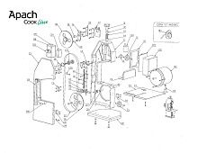 Деталировка Apach Cook Line ASW155A