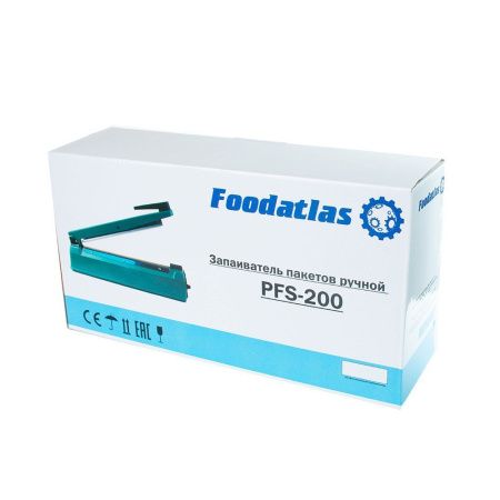 Запайщик пакетов Foodatlas PFS-200 (пластик, 2мм)