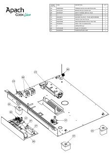Деталировка Apach Cook Line AV03D