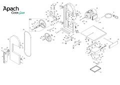 Деталировка Apach Cook Line ASWX155A