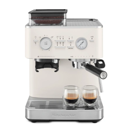 Полуавтоматическая кофемашина KitchenAid 5KES6551EPL фарфоровый белый