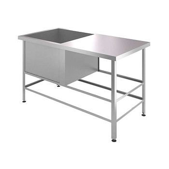 Ванна моечная Assum ВСРП-С-4/12-Л (1200х600х850)