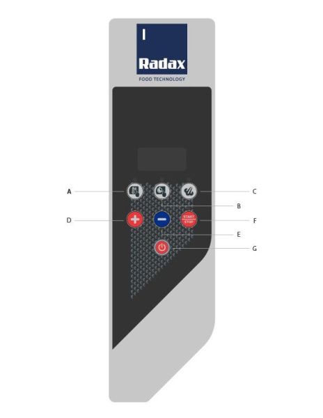 Расстоечный шкаф Radax Pushkin PS812D