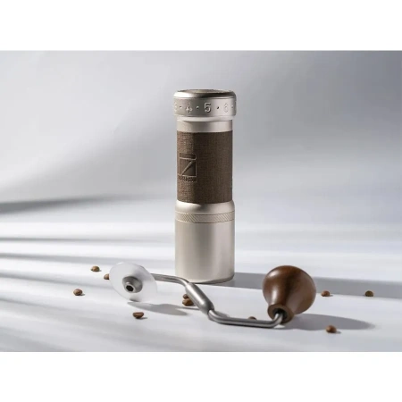 Кофемолка ручная 1Zpresso K-Ultra серебристая