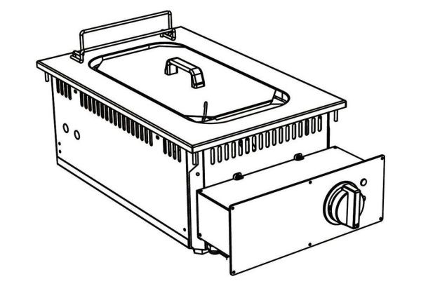 Фритюрница Apach Chef Line SLDI7FRIE4S10