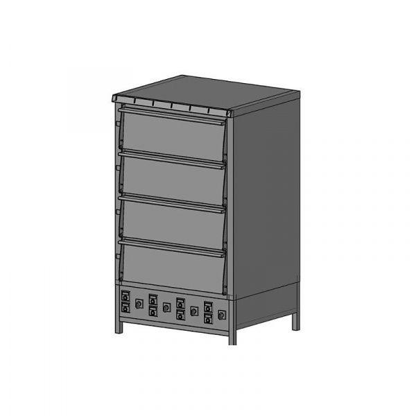Печь хлебопекарная ЦМИ ХПЭц-4 пар