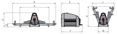 Тестораскатка Flamic SF500B-1000
