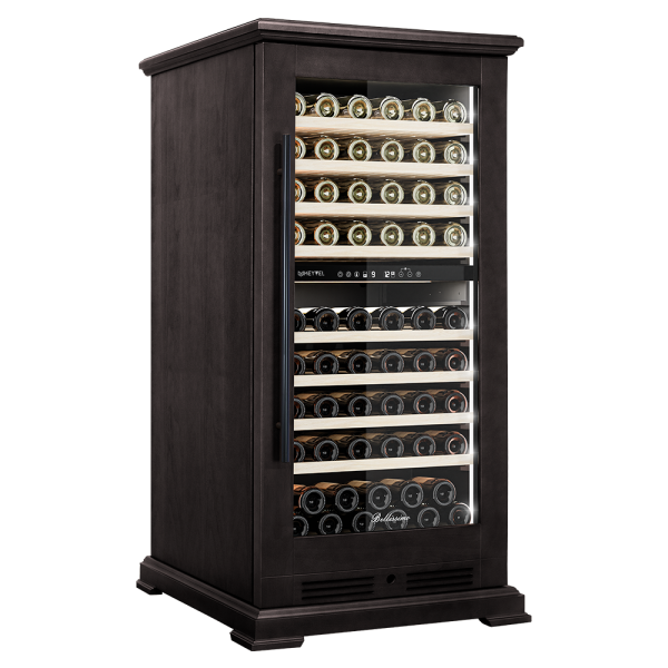 Шкаф винный Meyvel MV99PRO-KBT2 темный шоколад