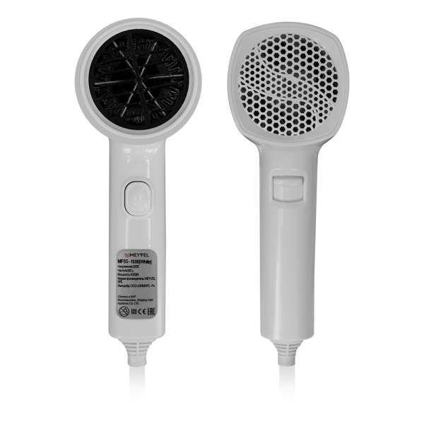Фен настенный Meyvel MF5S-1600 белый