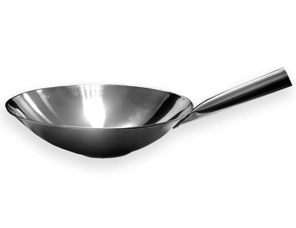 Сковорода WOK Indokor нерж. сталь 36см WGSD36BB