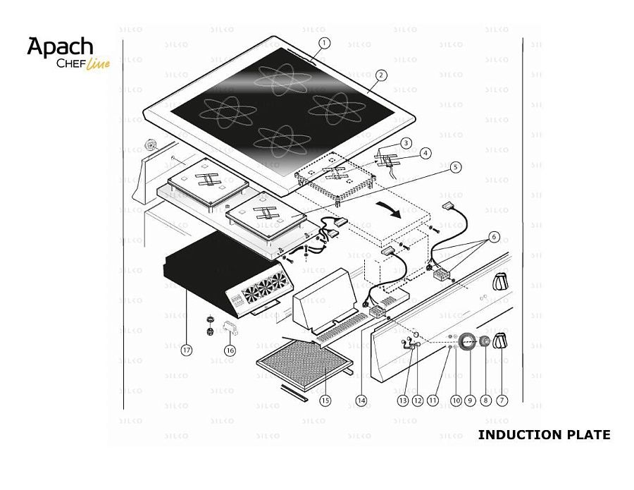 Деталировка Apach Chef Line SLRI911CS