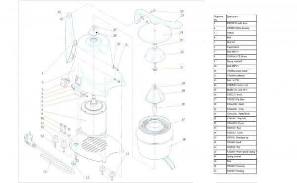 Соковыжималка Hurakan HKN-AGRL