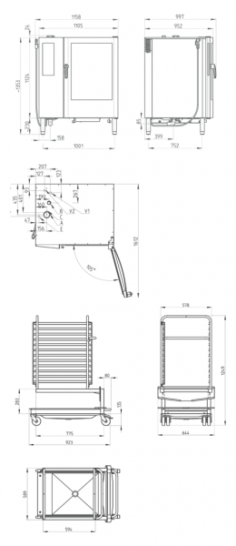 Пароконвектомат RETIGO O1221IC