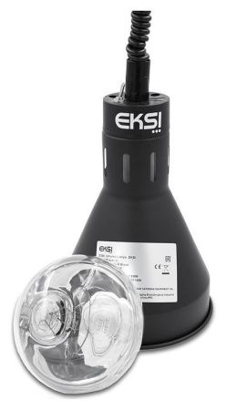 Лампа инфракрасная Eksi EL-500-R Black