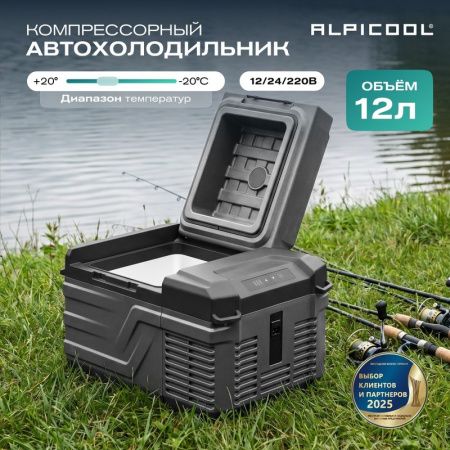 Холодильник автомобильный Alpicool NL12 (12/24)