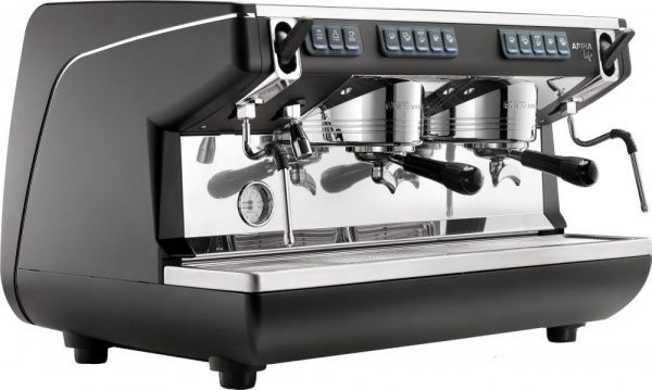Кофемашина Nuova Simonelli Appia Life 2 gr S black (высокие группы, экономайзер)