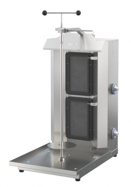 Гриль для шаурмы Атеси Шаурма-2-Газ-05-Оц (с руч. приводом)