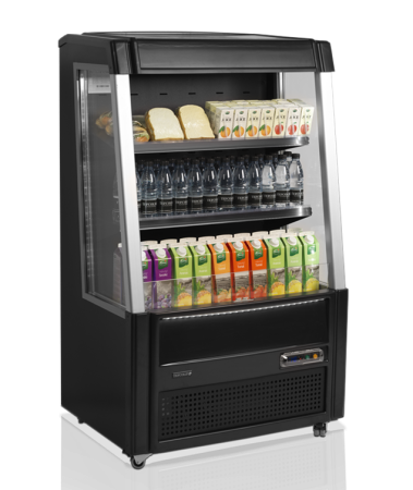 Горка холодильная Tefcold ODC90 черная