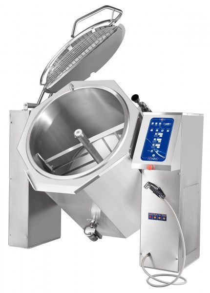 Котел пищеварочный Abat КПЭМ-60-ОМ2 с миксером и сливным краном