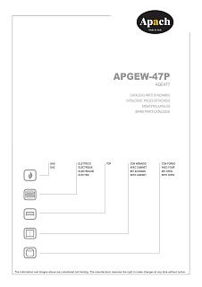 Деталировка Apach Cook Line APGEW-47P