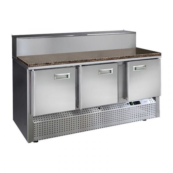 Стол холодильный для пиццы Финист СХСнпцг-700-3