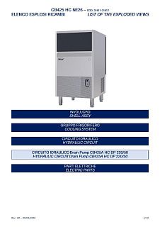 Деталировка Brema CB425 HC