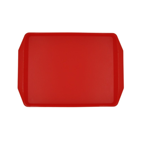 Поднос MGprof 1735 42*30см красный шагрень