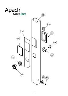 Деталировка Apach Cook Line AB10QT