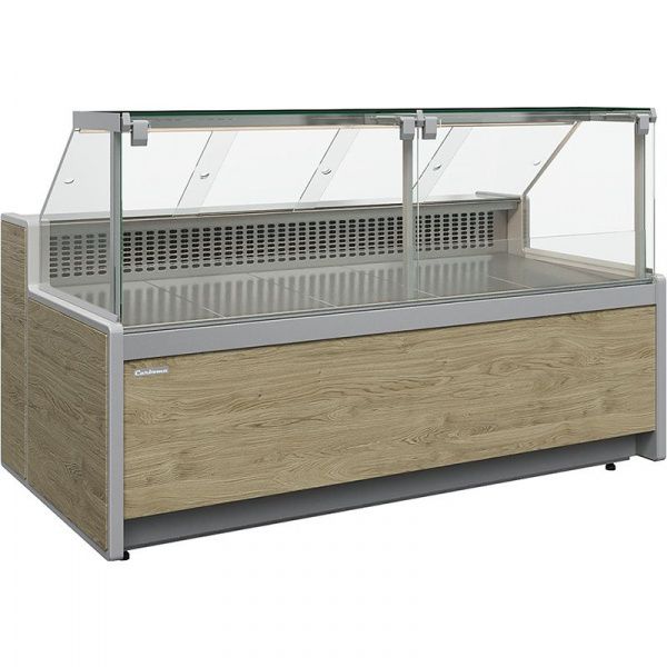 Витрина холодильная Carboma GC111 VV 2,5-1 динамика (1010 Мариель) газлифт, без боковин