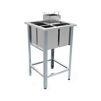 Ванна моечная для мойки яиц Кобор ВМЯ/1-80/80/430