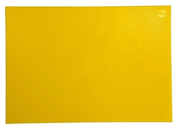 Доска разделочная MGprof 1711 500*350*18мм желтая шагрень