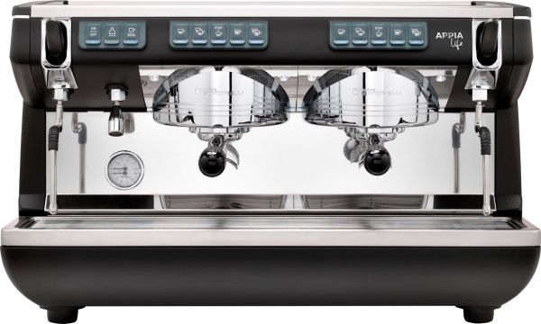 Кофемашина Nuova Simonelli Appia Life 2 gr V black (высокие группы, экономайзер)