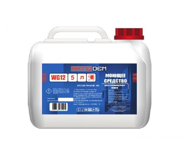 Моющее средство для стаканомоечных машин Alkadem WG12 (канистра 5 л)