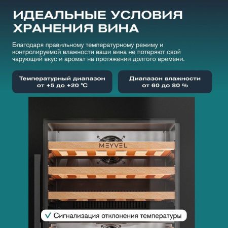 Винный шкаф Meyvel MV47PRO-KBB2