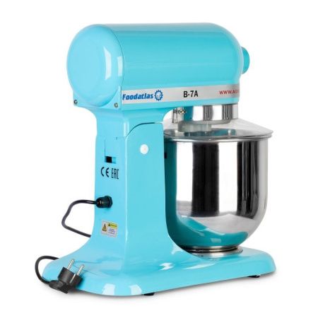 Миксер планетарный Foodatlas B-7A бирюзовый