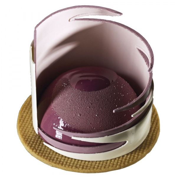 Трафарет для декора Martellato 20FH54 Zigzag Template 300мм h70мм