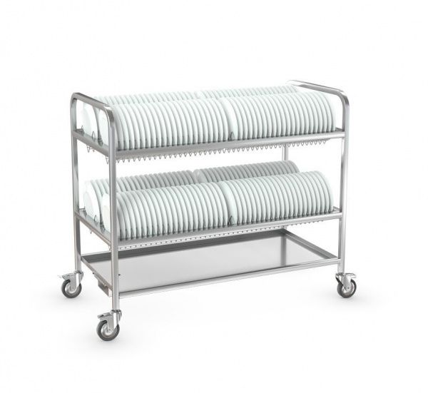 Тележка для транспортировки тарелок Атеси ТТ-Л-2-1200.600-02 (ТТ-2)