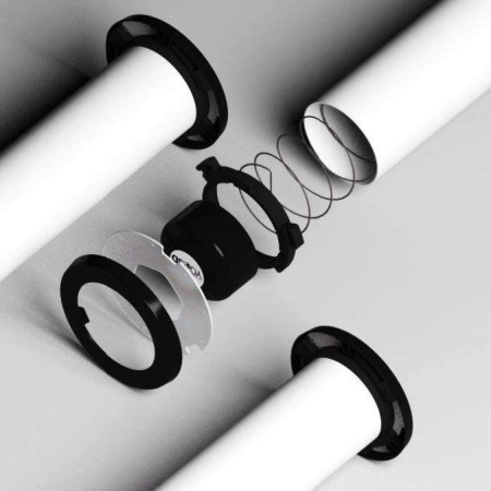 Диспенсер для крышек Yo3D d80мм мембранный