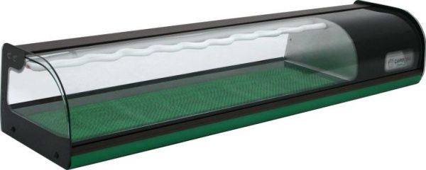 Витрина холодильная Полюс А37 SM 1,8-1 Sushi (ВХСв-1,8 Carboma cуши-кейс)