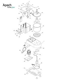 Деталировка Apach Cook Line ACTX6