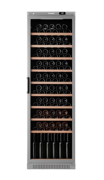 Шкаф винный Pozis ШВ-120 серебристый