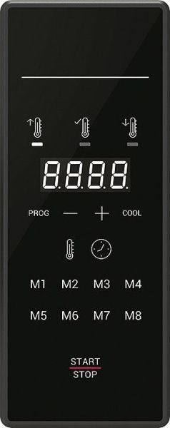 Печь комбинированная MyChef Quick 1 QE11FN1D черная