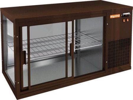 Витрина холодильная Hicold VRL 1300 R Brown